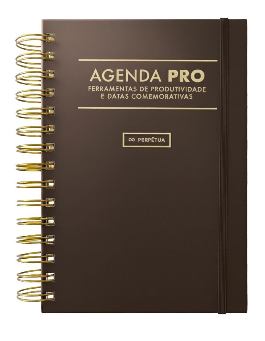 Agenda Pro Perpétua argolas douradas – Vasco Marques