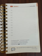 Agenda Pro Perpétua - argolas douradas