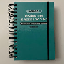 Agenda de Marketing e Redes Sociais (Argolas Perpétua Internacional)