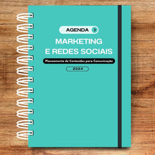 Agenda de Marketing e Redes Sociais (diária 2024)
