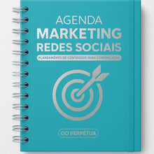 Agenda de Marketing e Redes Sociais Argolas Perpétua